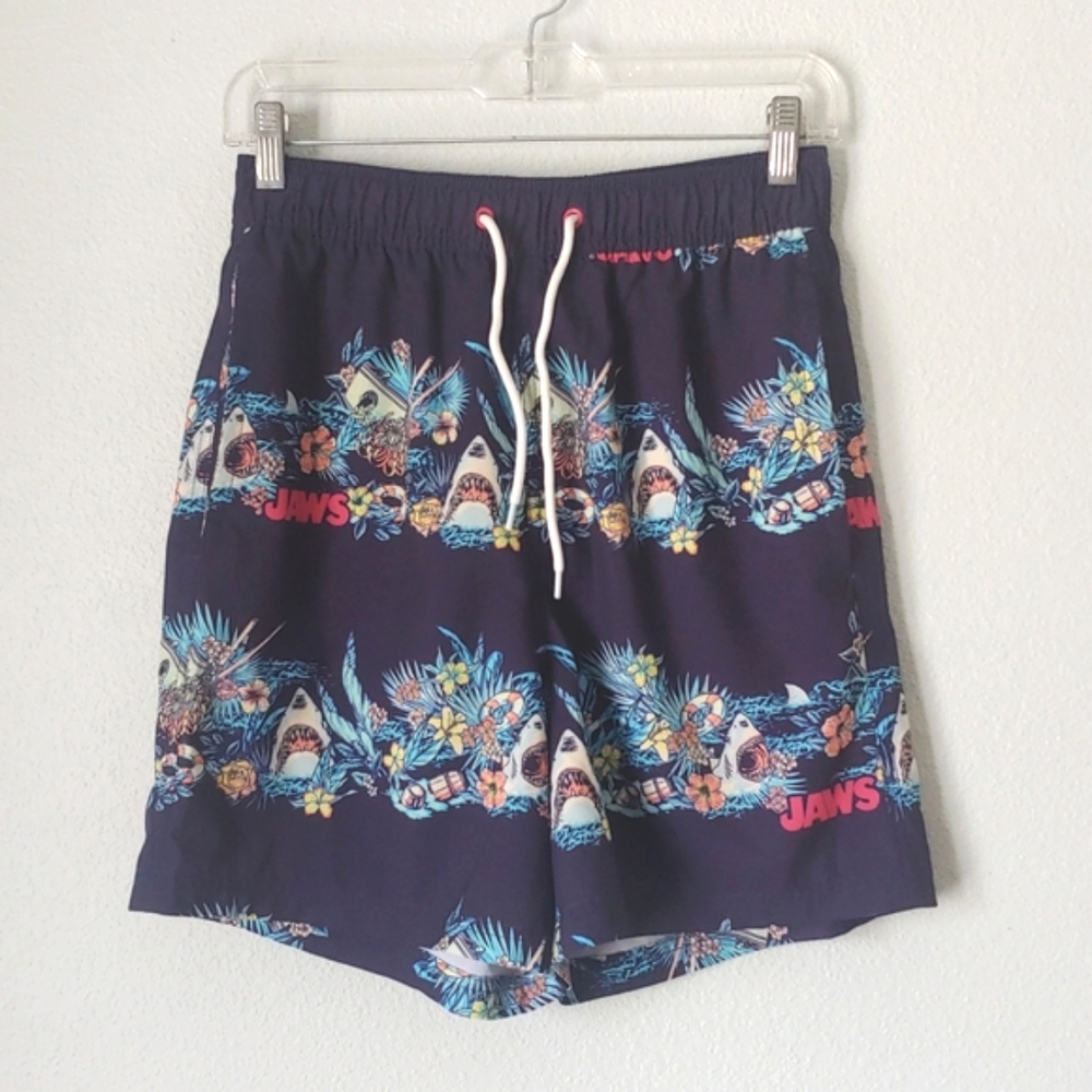 JAWS Mens Swim Trunks